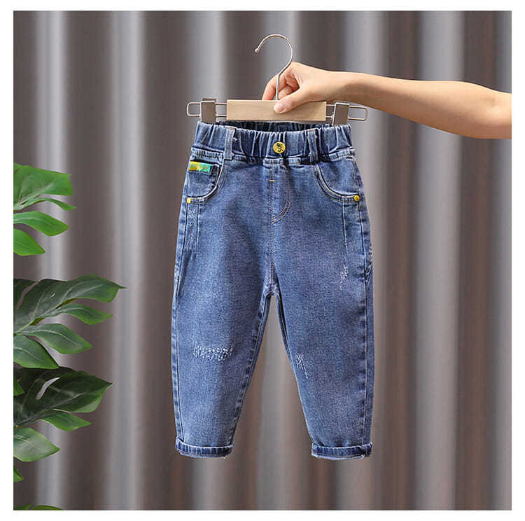 Boys' Casual Fashion Jeans for Spring and Autumn