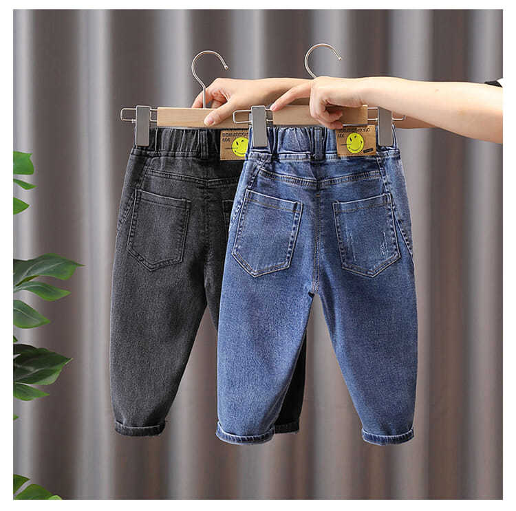 Boys' Casual Fashion Jeans for Spring and Autumn