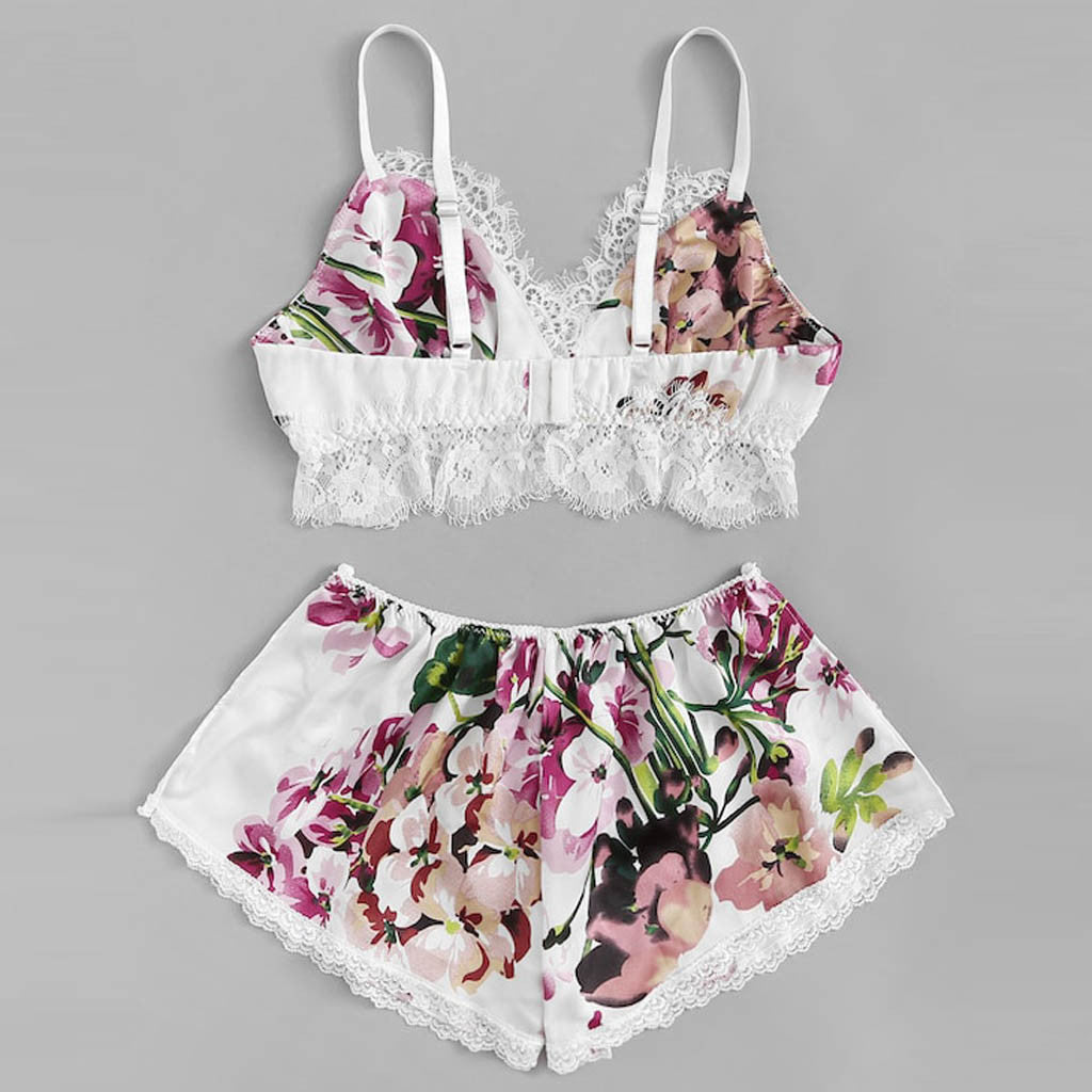 Lace and Printed Lingerie for Women and Sleepwear